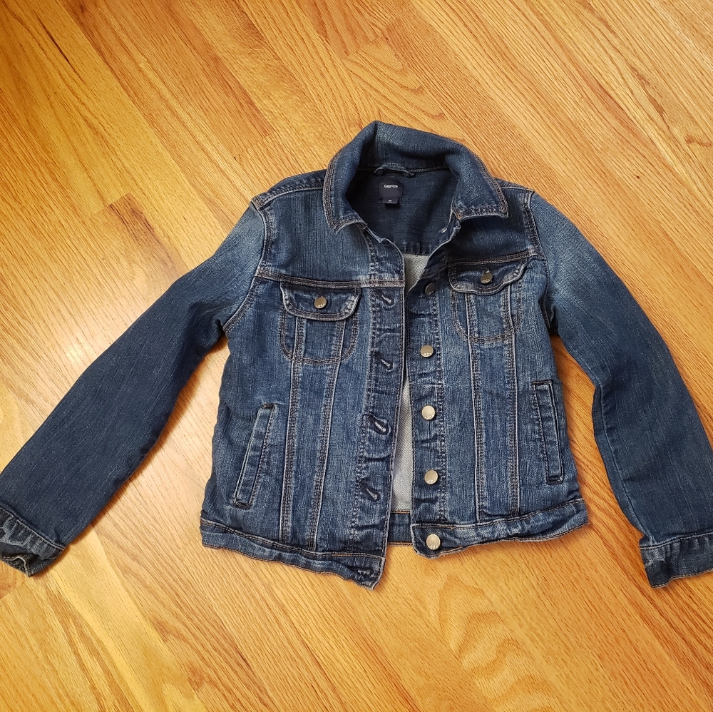 Gap jean jacket, girls